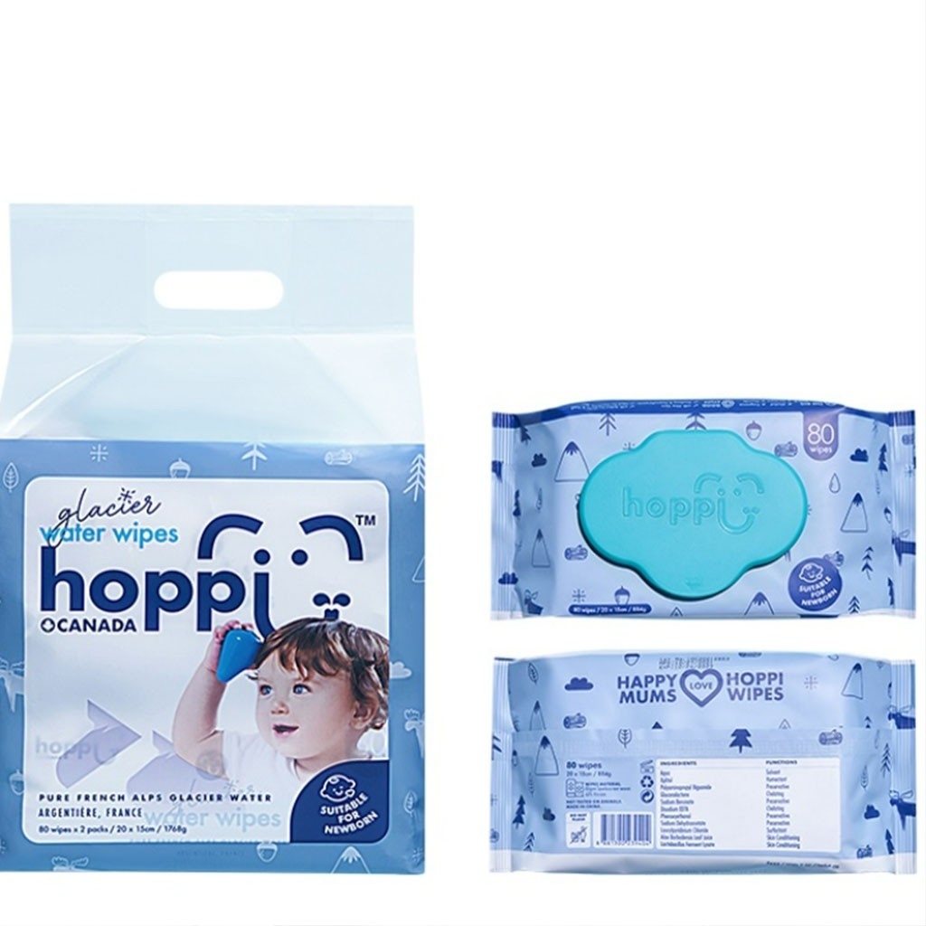 HOPPI冰川水濕紙巾